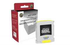 CIG Remanufactured High Yield Yellow Ink Cartridge for HP C9393AN (HP 88XL)