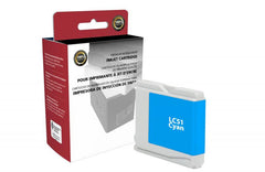 CIG Remanufactured Cyan Ink Cartridge for Brother LC51