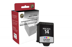 CIG Remanufactured Tri-Color Ink Cartridge for HP C5010DN (HP 14)