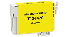 Epson Remanufactured Yellow Ink Cartridge for Epson T124420
