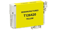 Epson Remanufactured Yellow Ink Cartridge for Epson T126420