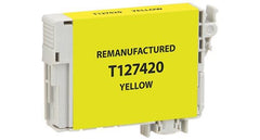 Epson Remanufactured Yellow Ink Cartridge for Epson T127420