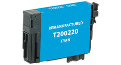 Epson Remanufactured Cyan Ink Cartridge for Epson T200220