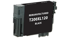 Epson Remanufactured High Yield Black Ink Cartridge for Epson T200XL120
