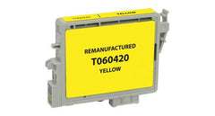 Epson Remanufactured Yellow Ink Cartridge for Epson T060420