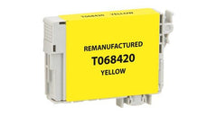 Epson Remanufactured High Yield Yellow Ink Cartridge for Epson T068420