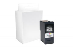 CIG Remanufactured High Yield Color Ink Cartridge for Lexmark #43XL